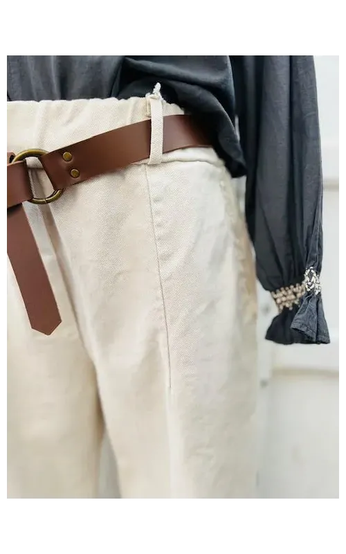 Pantalones Bruna Beige