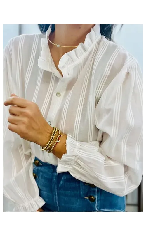 Blusa Zinnia Blanco