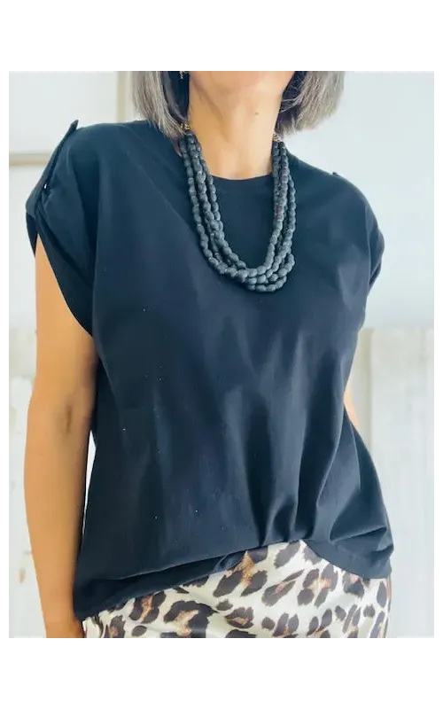 Camiseta Trabilla Negra