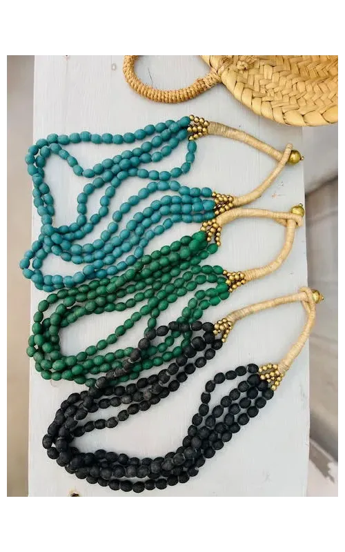 Gargantilla Múltiple Africanas