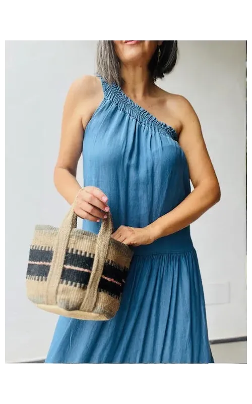 Vestido Denim Asimétrico
