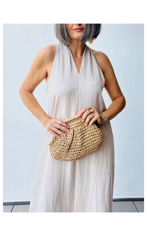 Vestido Valentina Beige