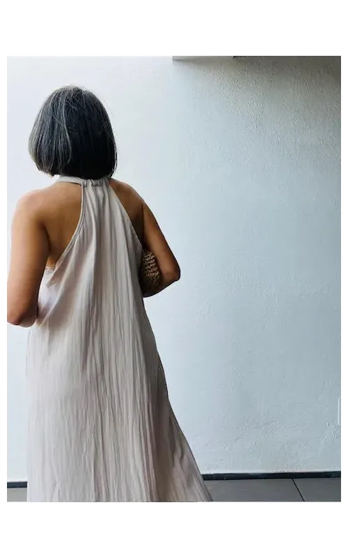 Vestido Valentina Beige