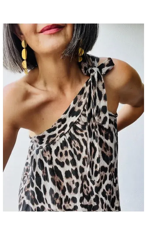 Vestido Print Asimétrico