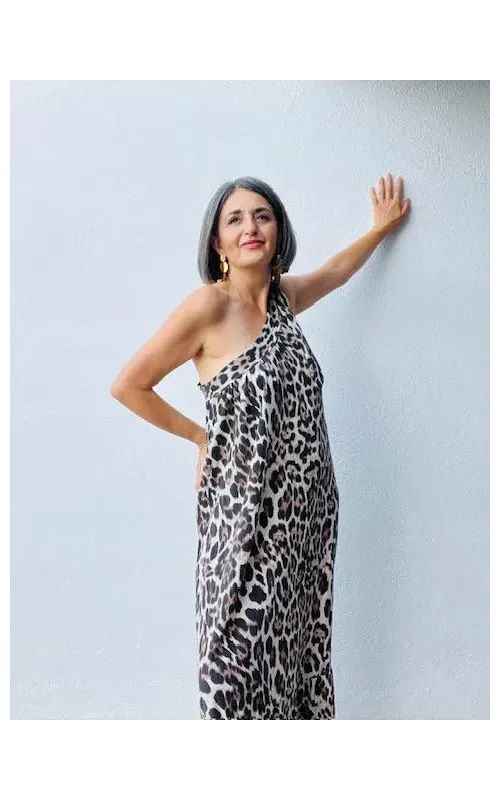 Vestido Print Asimétrico