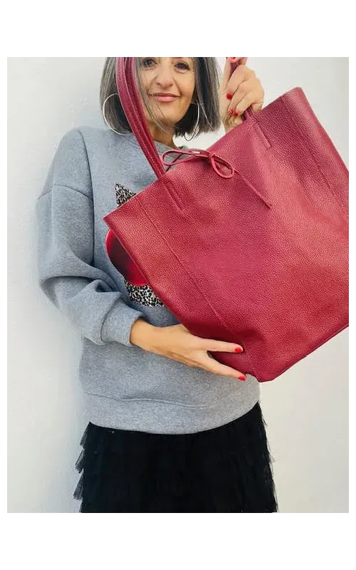 Bolso Burdeos