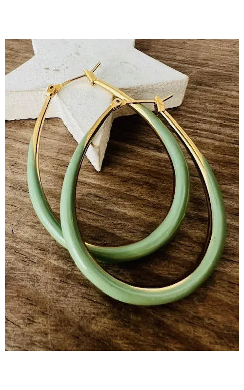 Pendientes  Lágrima Lacados