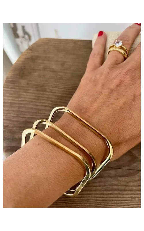 Pulseras Cuadradas