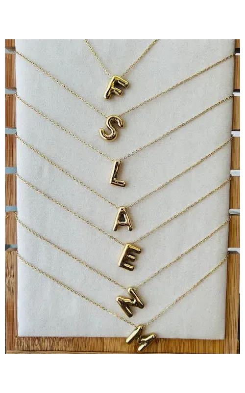 Gargantilla Letras Bubble Gargantilla Letras Bubble