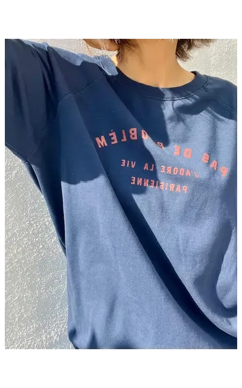 Sudadera Pas de Problem Marino