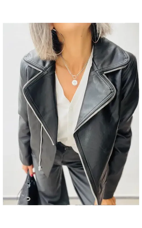 Chaqueta Biker