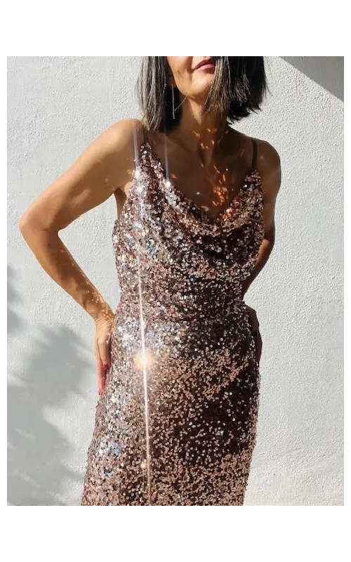 Vestido Champagne