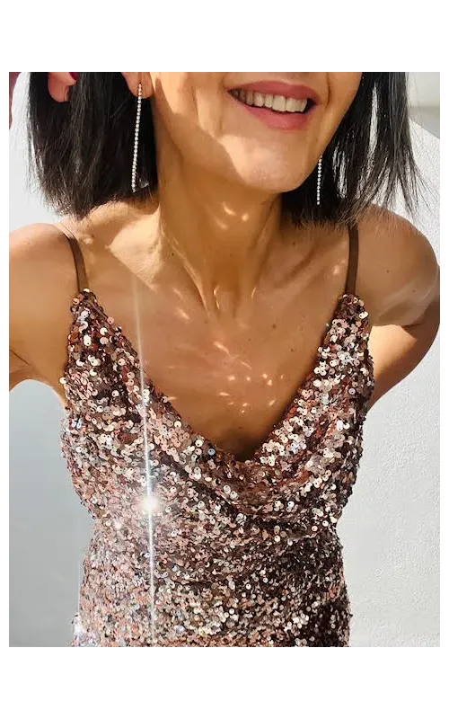 Vestido Champagne