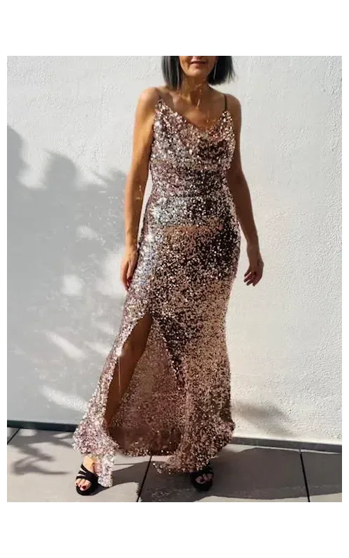 Vestido Champagne