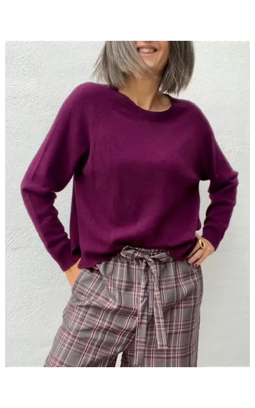 Jersey Nataly Burgundy