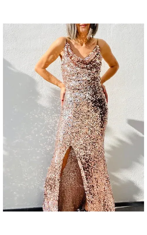 Vestido Champagne