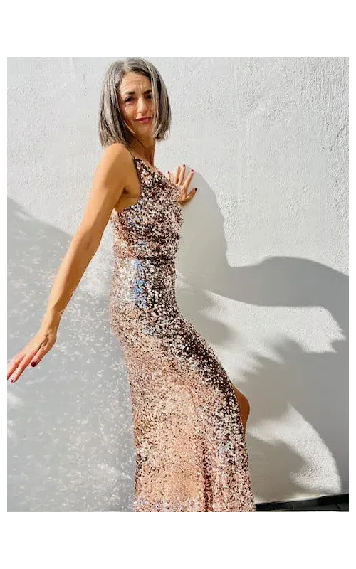 Vestido Champagne