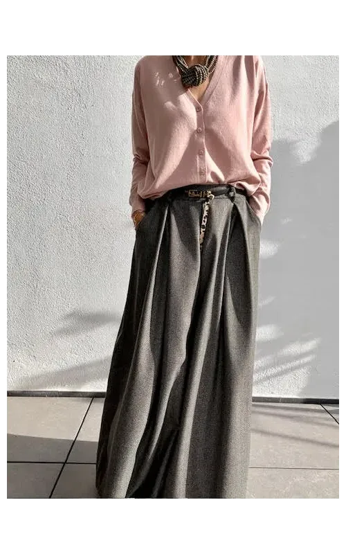 Pantalones Palazzo Espiga Verde